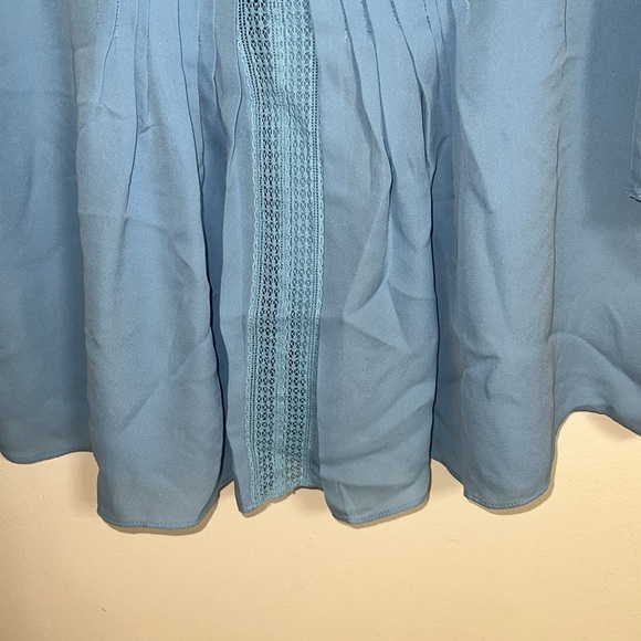 Ellie Tahari Orion pleated silk blouse - Picture 9 of 9